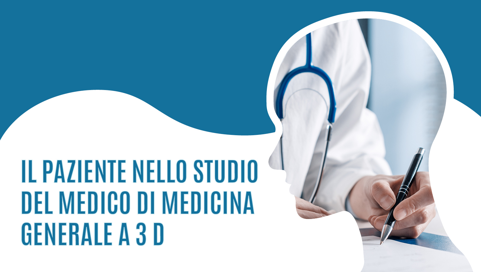 IL PAZIENTE NELLO STUDIO DEL MEDICO DI MEDICINA GENERALE A 3 D